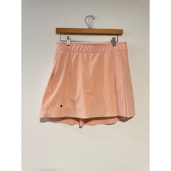 Nike Dri-FIT Athletic Skort Pink Pleated Medium Tennis Golf Running Skirt - Picture 1 of 6